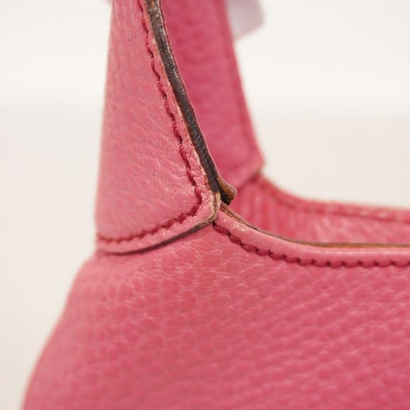 Gucci New Jackie handbag 137335 pink leather with champagne gold hardware pre-ow - Picture 8 of 10